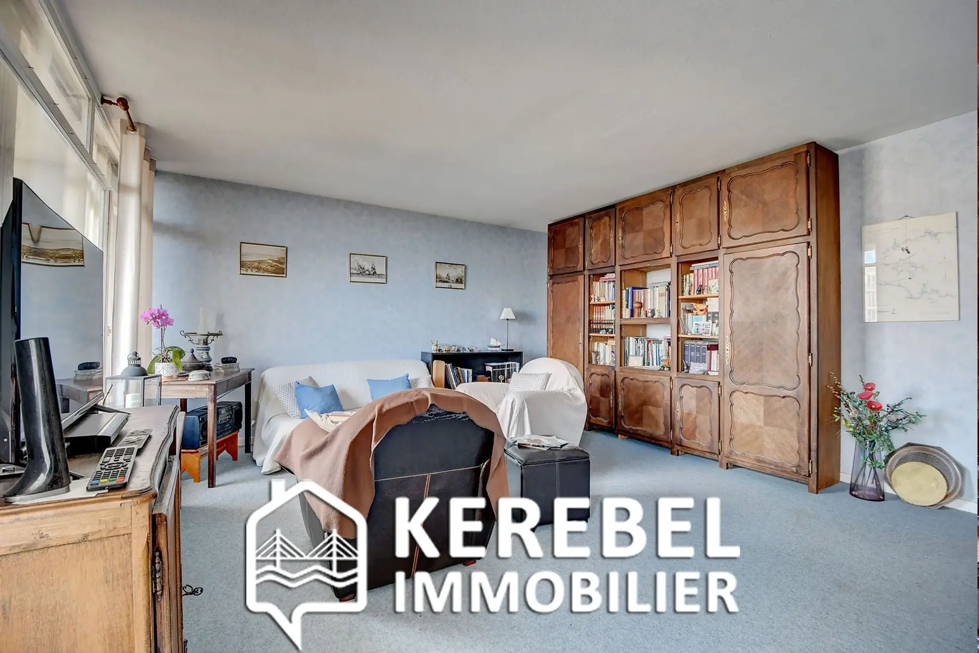 Appartement 3 pièces avec Vue Mer à Brest – Secteur Gambetta 