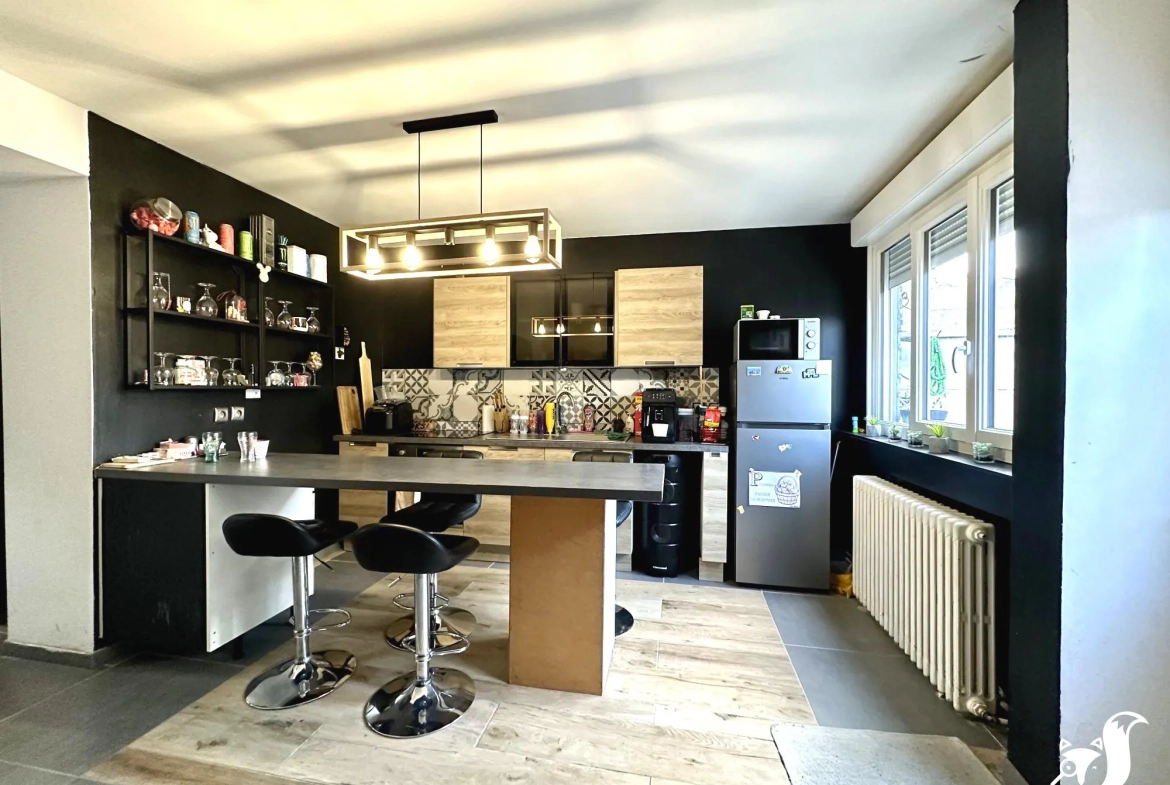 Maison mitoyenne à Walincourt-Selvigny à vendre avec jardin et garage 