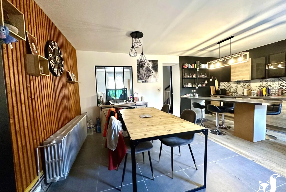 Maison mitoyenne à Walincourt-Selvigny à vendre avec jardin et garage 