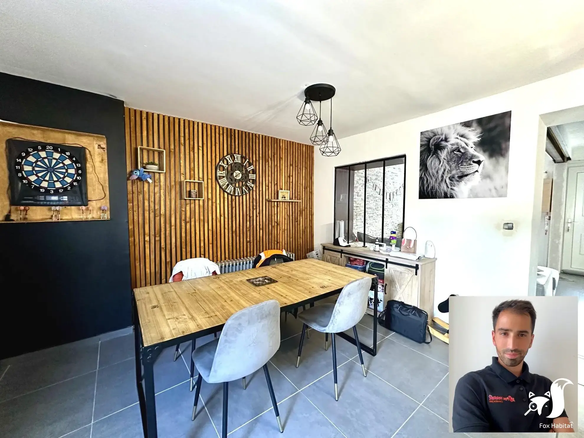 Maison mitoyenne à Walincourt-Selvigny à vendre avec jardin et garage 