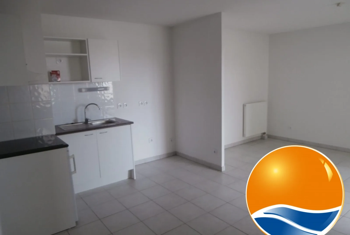 Appartement T3 avec balcon à Béziers, secteur Courondelle, résidence sécurisée 