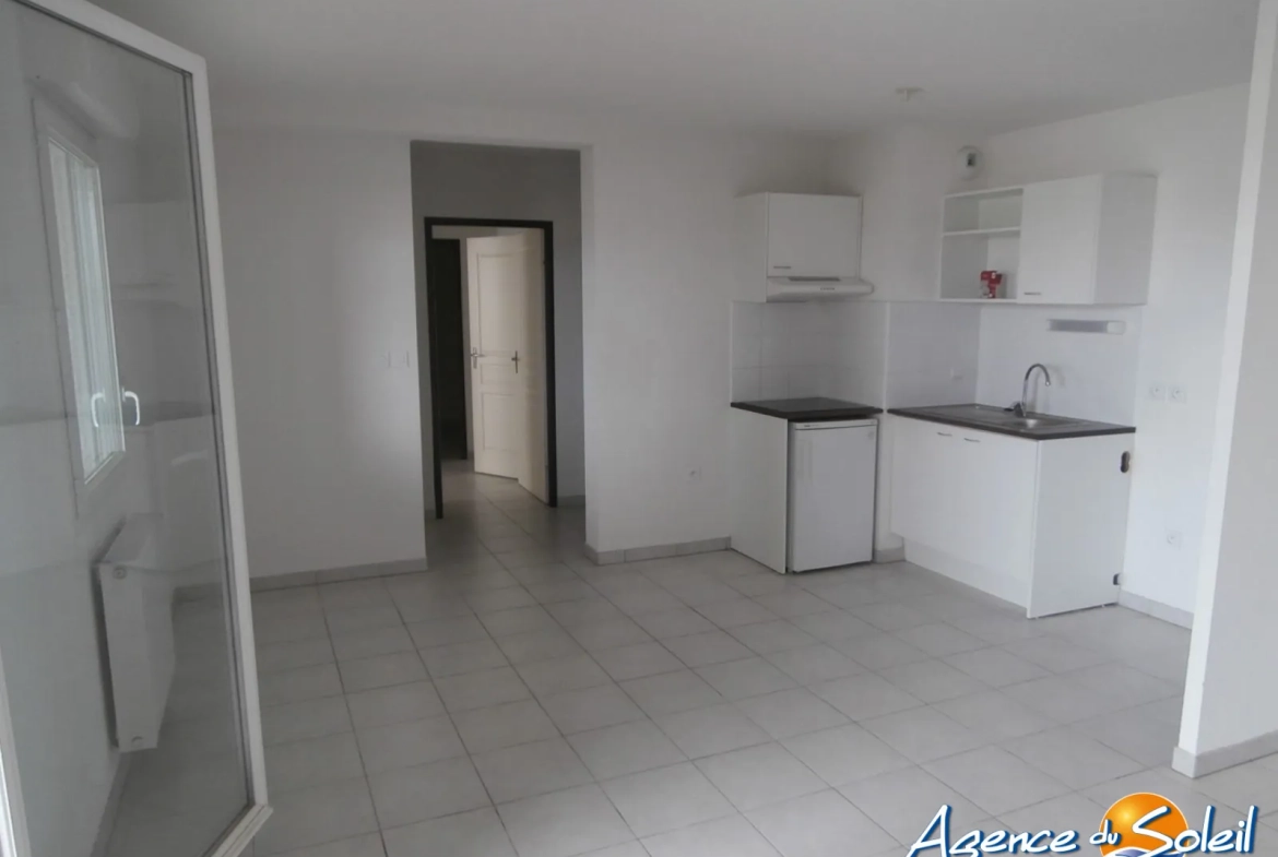 Appartement T3 avec balcon à Béziers, secteur Courondelle, résidence sécurisée 
