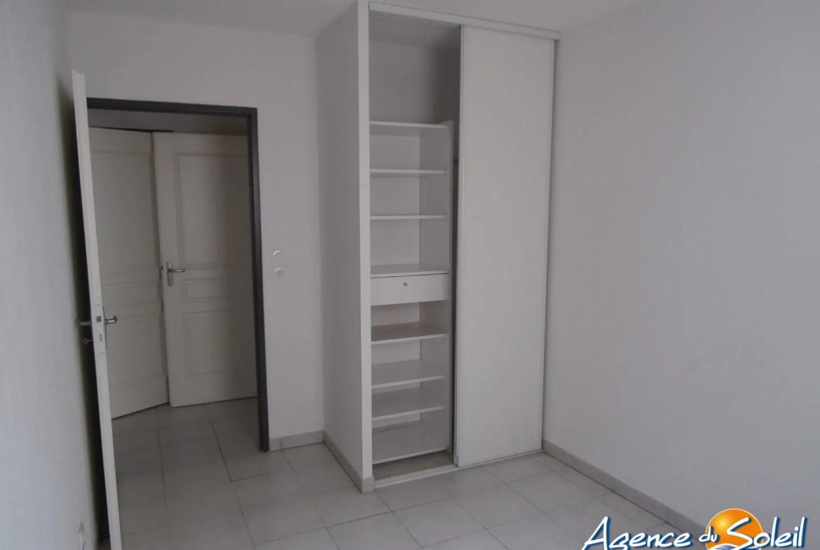Appartement T3 avec balcon à Béziers, secteur Courondelle, résidence sécurisée 