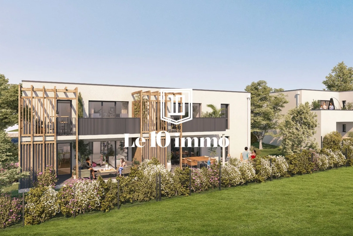 Programme neuf à Cholet - 12 appartements modernes avec terrasse et parking, livraison en 2026 
