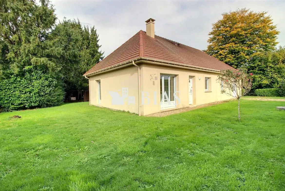 Maison de plain-pied à Bias Elbeuf – 3 chambres, garage, secteur recherché 