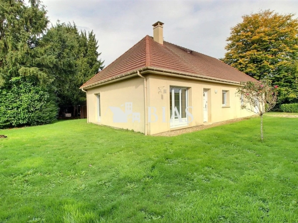 Maison de plain-pied à Bias Elbeuf – 3 chambres, garage, secteur recherché