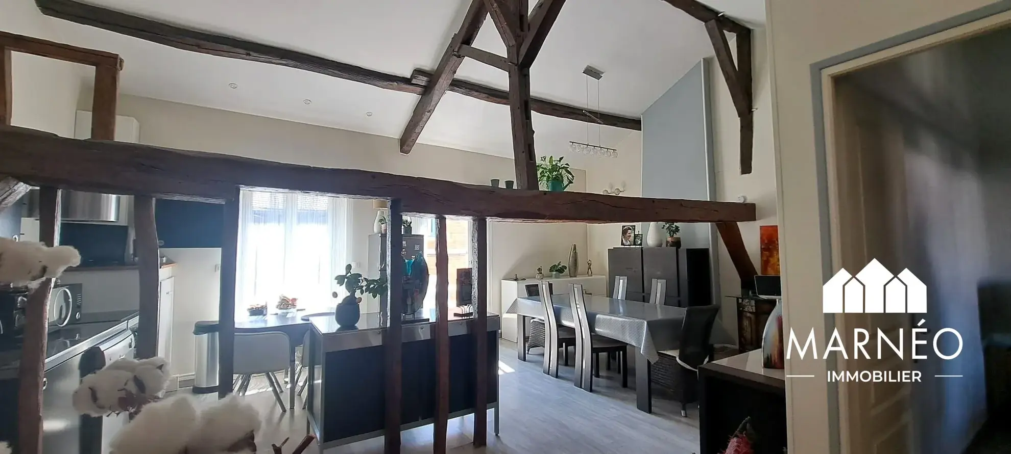 Appartement à vendre à Châlons-en-Champagne, 3 chambres, rénové, faible consommation énergétique 