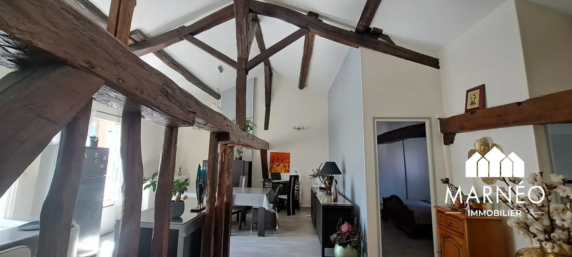 Appartement à vendre à Châlons-en-Champagne, 3 chambres, rénové, faible consommation énergétique 