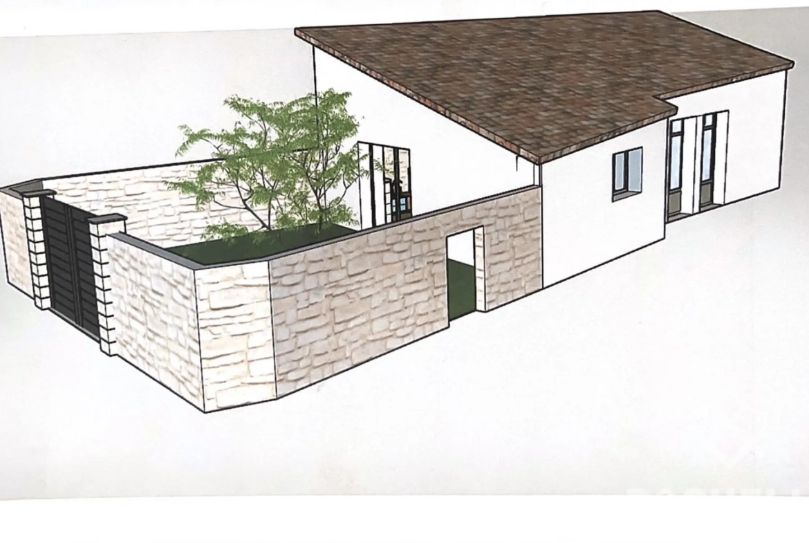 Charmante maison rénovée avec terrasse à Puyravault près de Surgères 