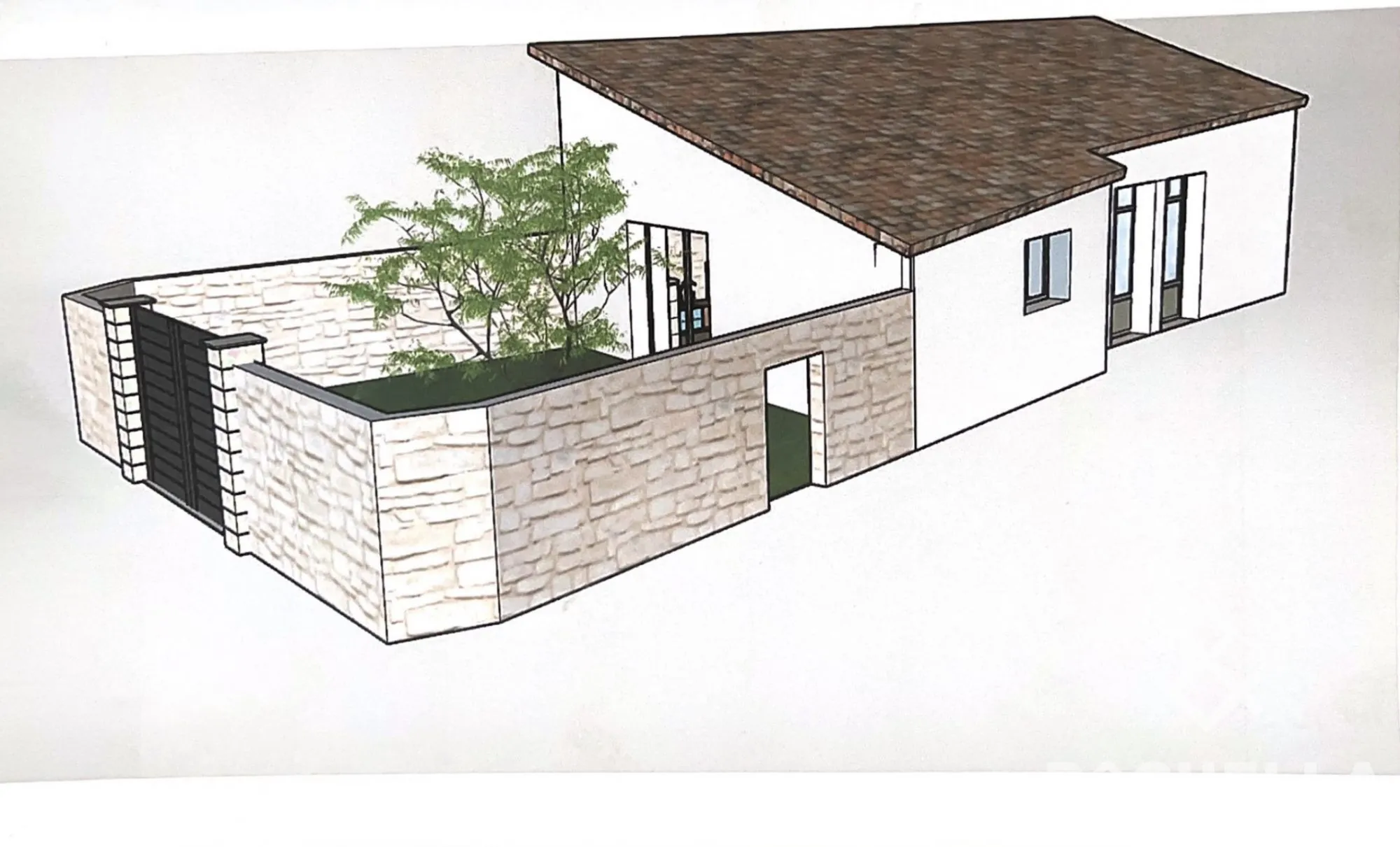 Charmante maison rénovée avec terrasse à Puyravault près de Surgères 