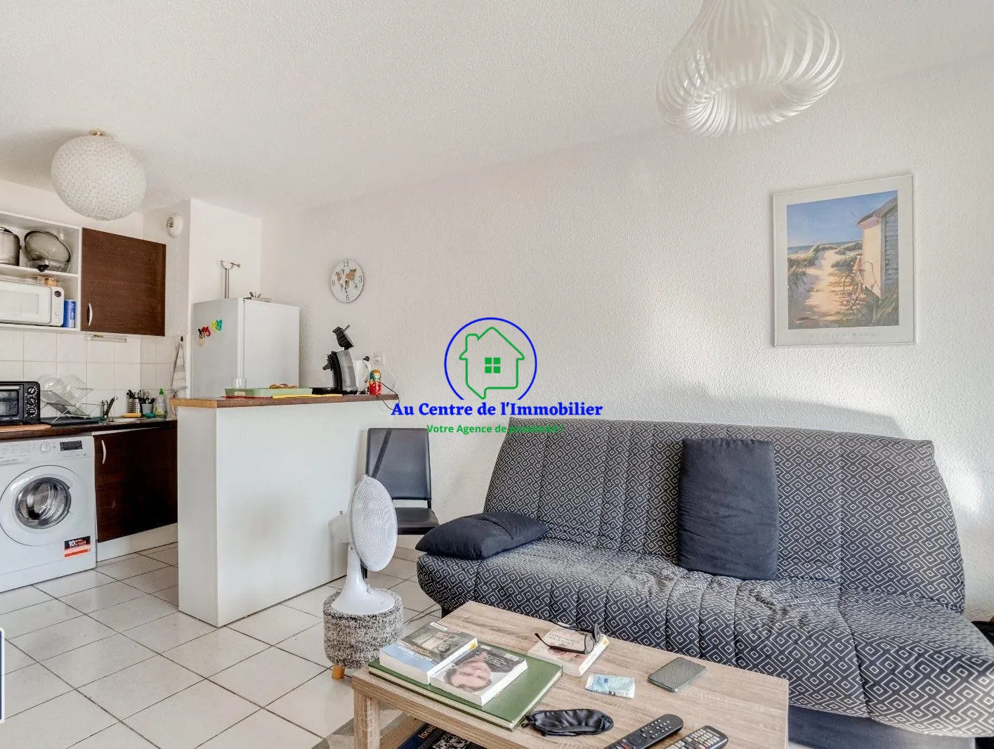 Appartement T2 avec terrasse et piscine à Estillac 