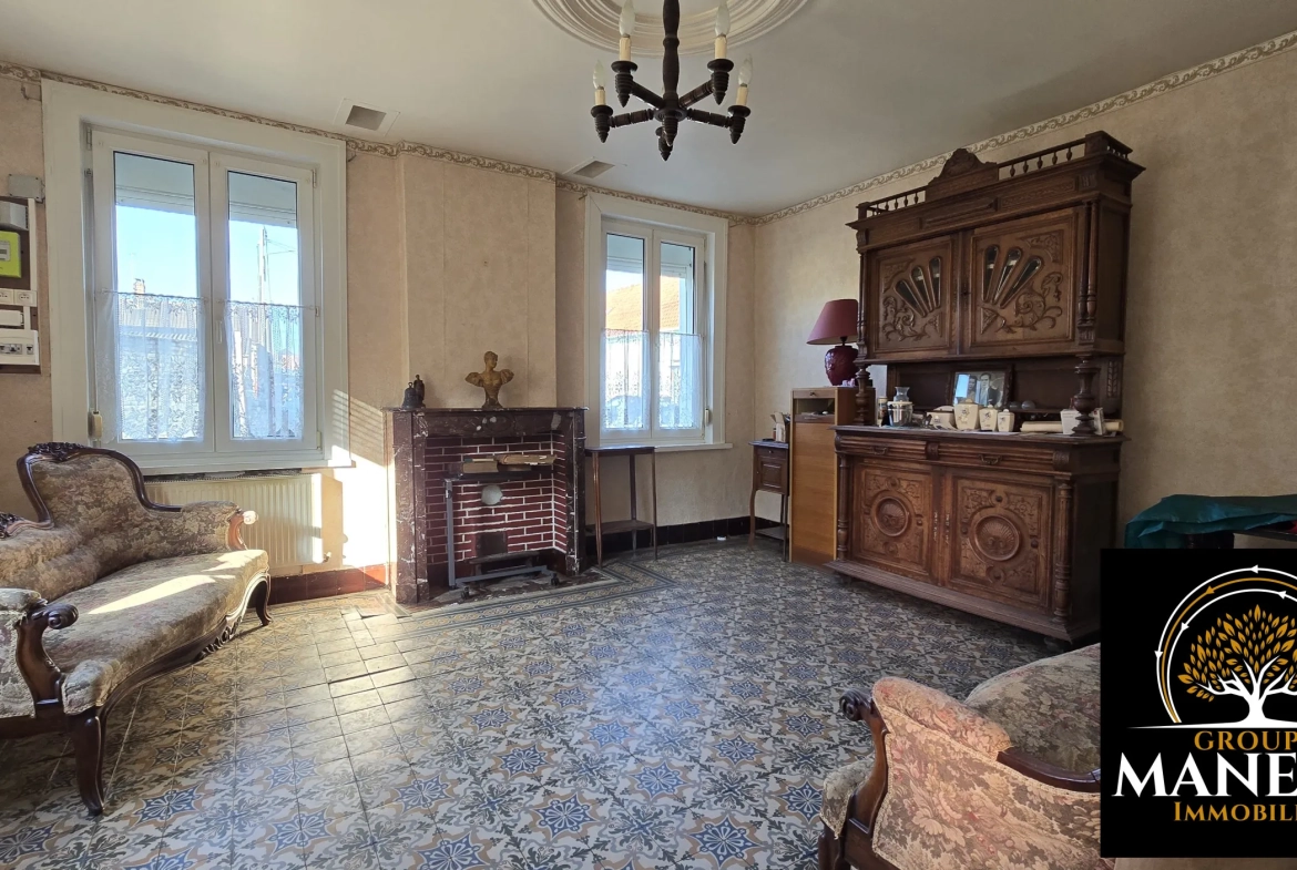 Longère à rénover à Lecluse - Corps de ferme avec dépendances et terrain constructible 