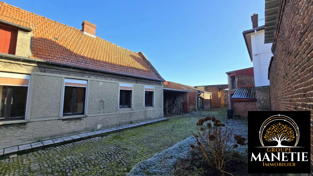 Longère à rénover à Lecluse - Corps de ferme avec dépendances et terrain constructible