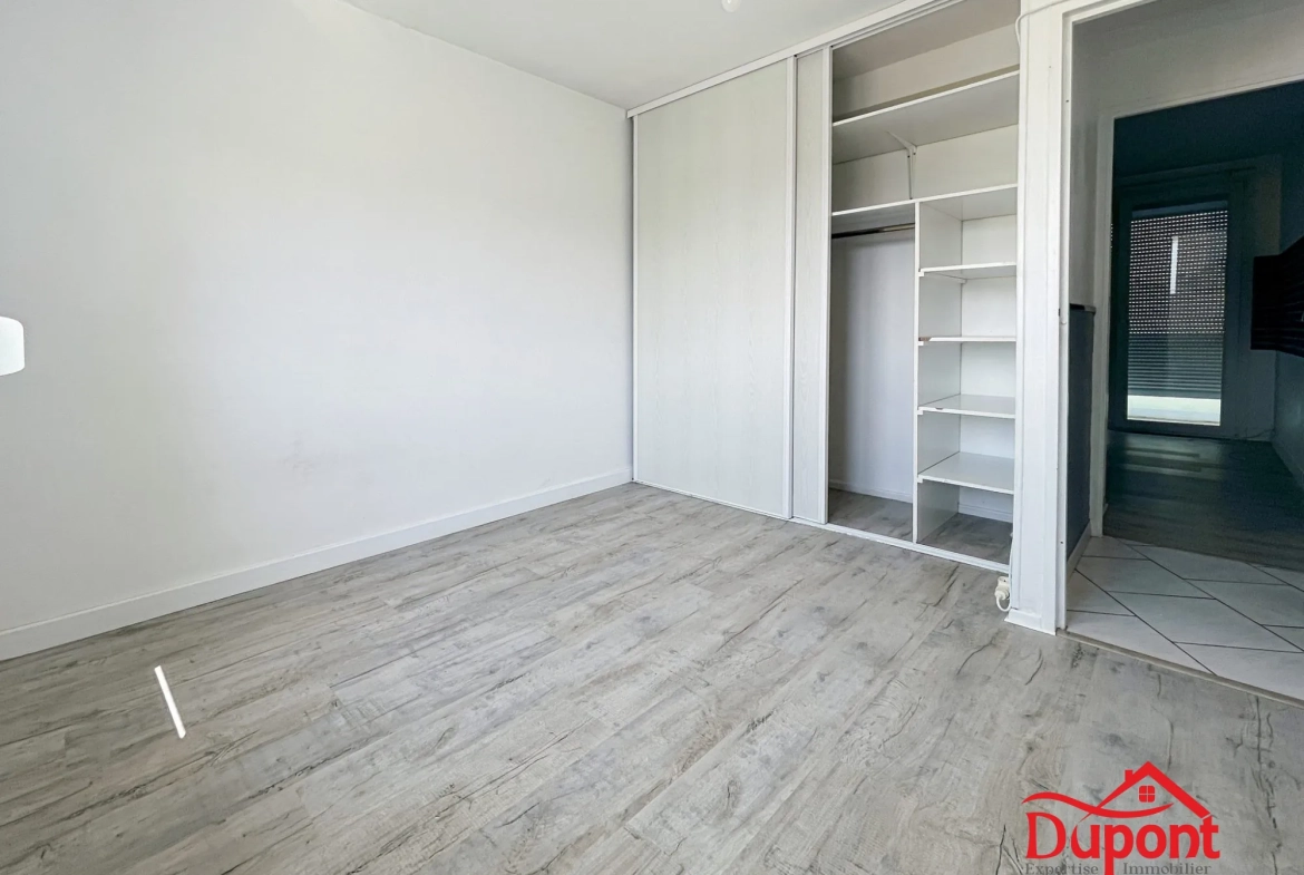 Appartement 2 chambres avec balcon et cave à Saint Quentin - Quartier Remicourt 