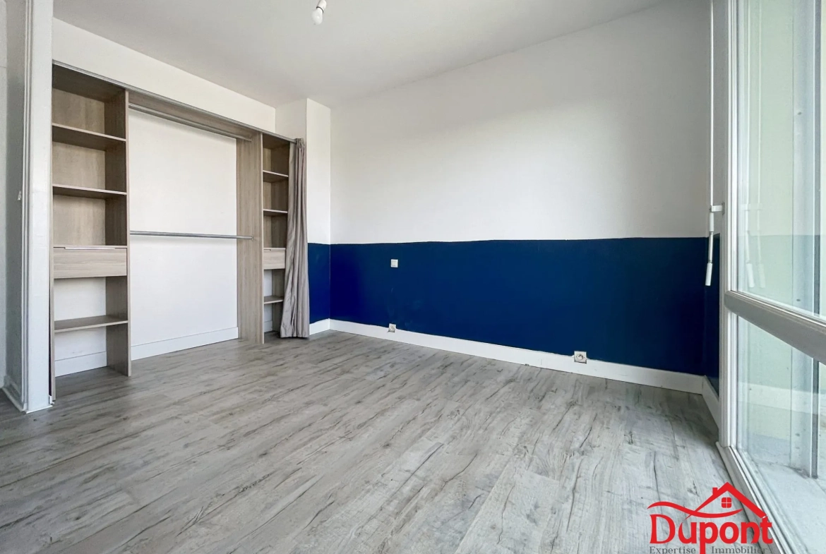 Appartement 2 chambres avec balcon et cave à Saint Quentin - Quartier Remicourt 