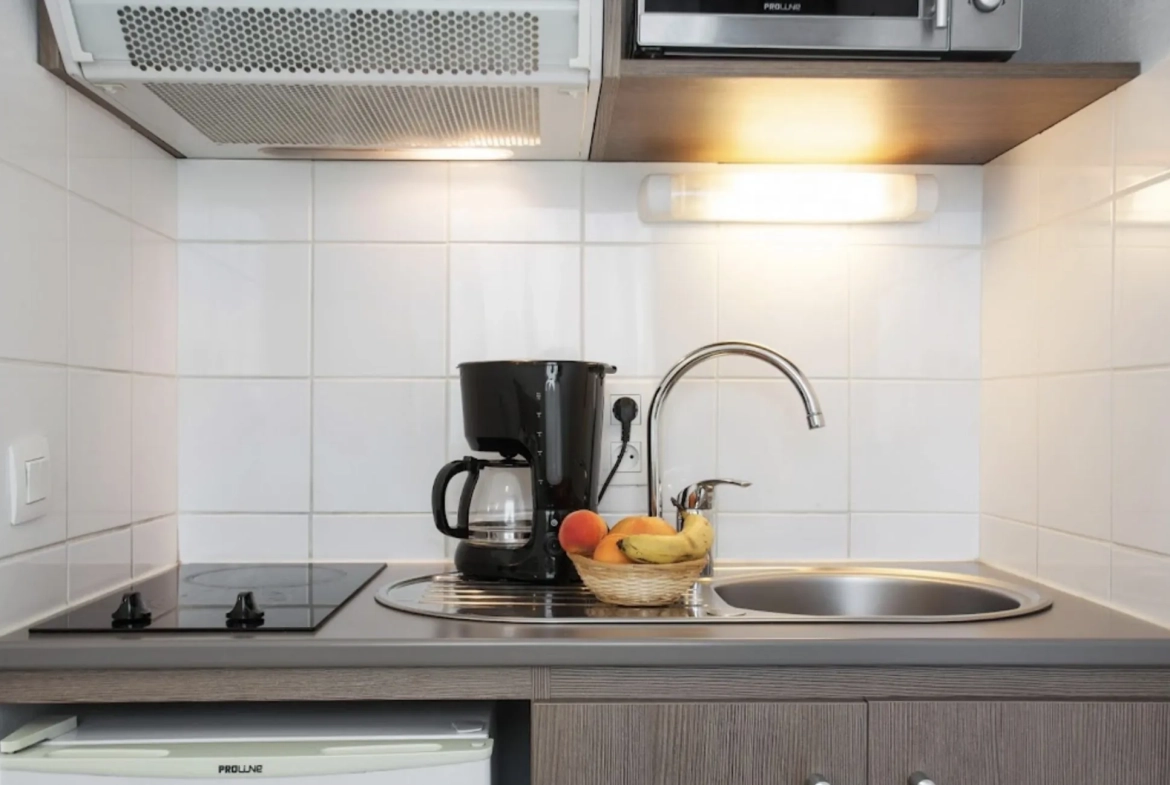 Studio meublé à Marseille pour investissement LMNP avec forte rentabilité 