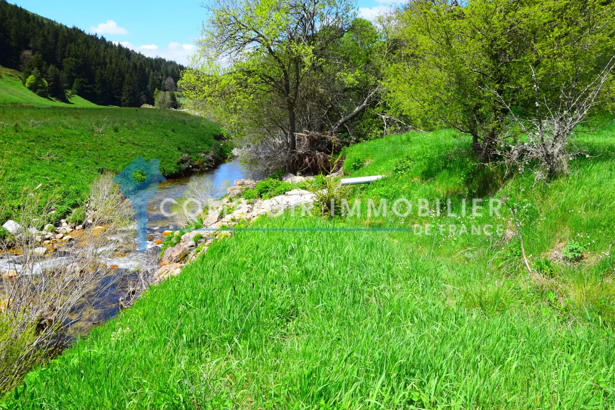 Belle maison de village rénovée en Ardèche avec grand terrain à Lanarce 