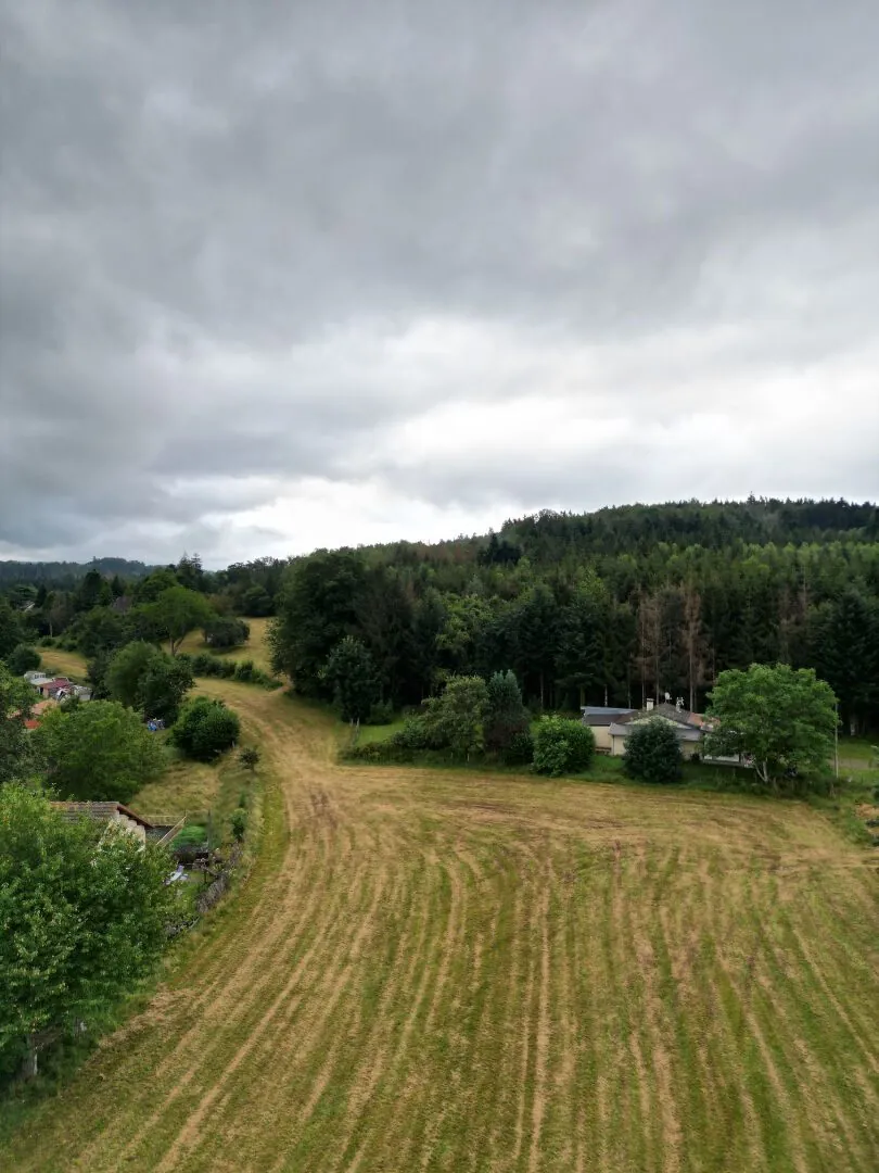 Terrain constructible de 2040 m² à Moyenmoutier, vue forêt et proximité axes routiers 