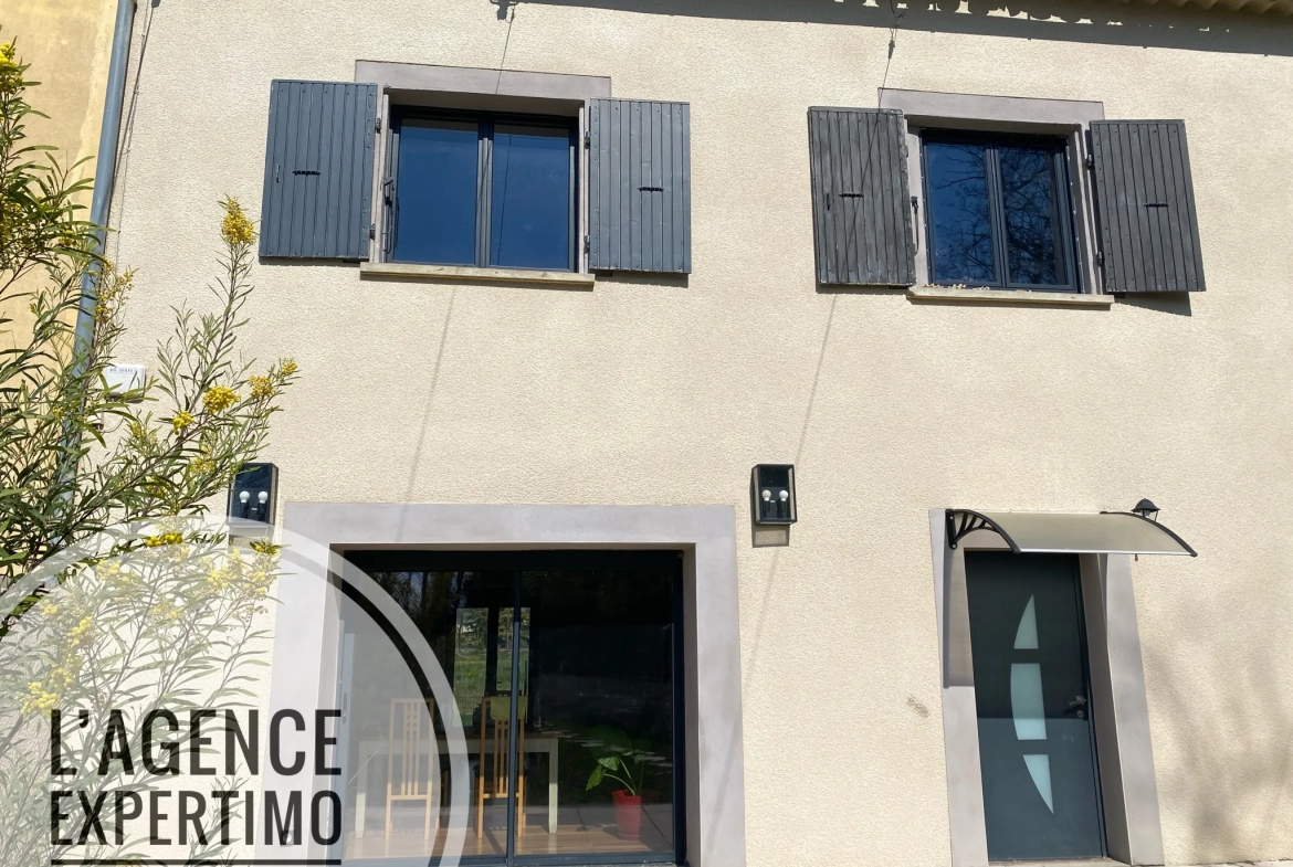 Belle maison à Bollène proche du centre-ville avec terrasse et 3 chambres 