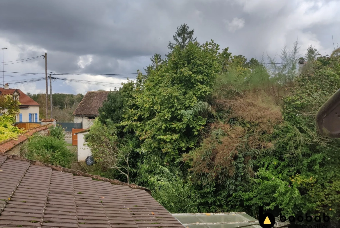 Maison ancienne de 102 m² à Malesherbes, calme et proche de la forêt 