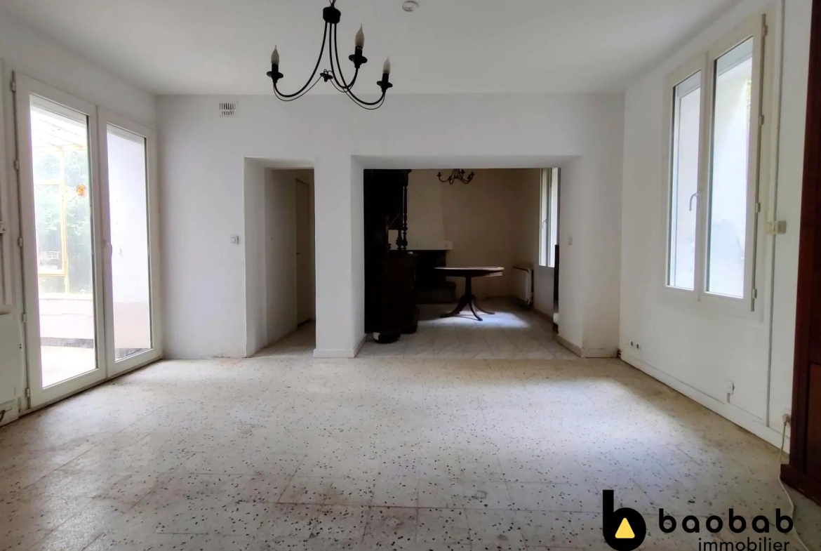 Maison ancienne de 102 m² à Malesherbes, calme et proche de la forêt 