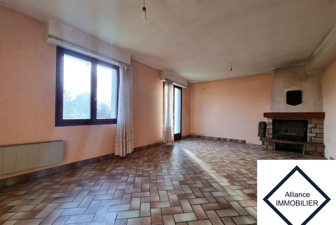 Maison familiale de 106 m² avec terrain ensoleillé à Gaël proche commodités 