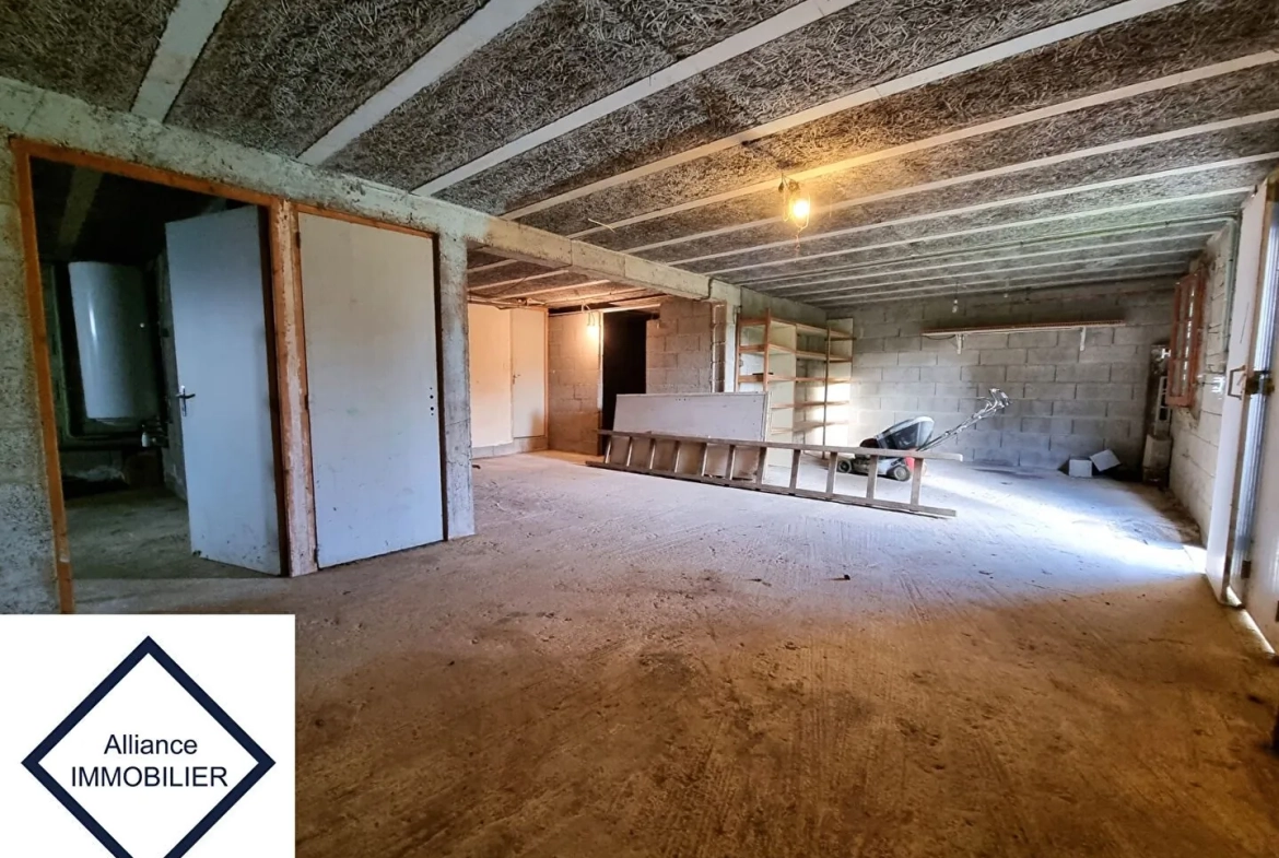 Maison familiale de 106 m² avec terrain ensoleillé à Gaël proche commodités 