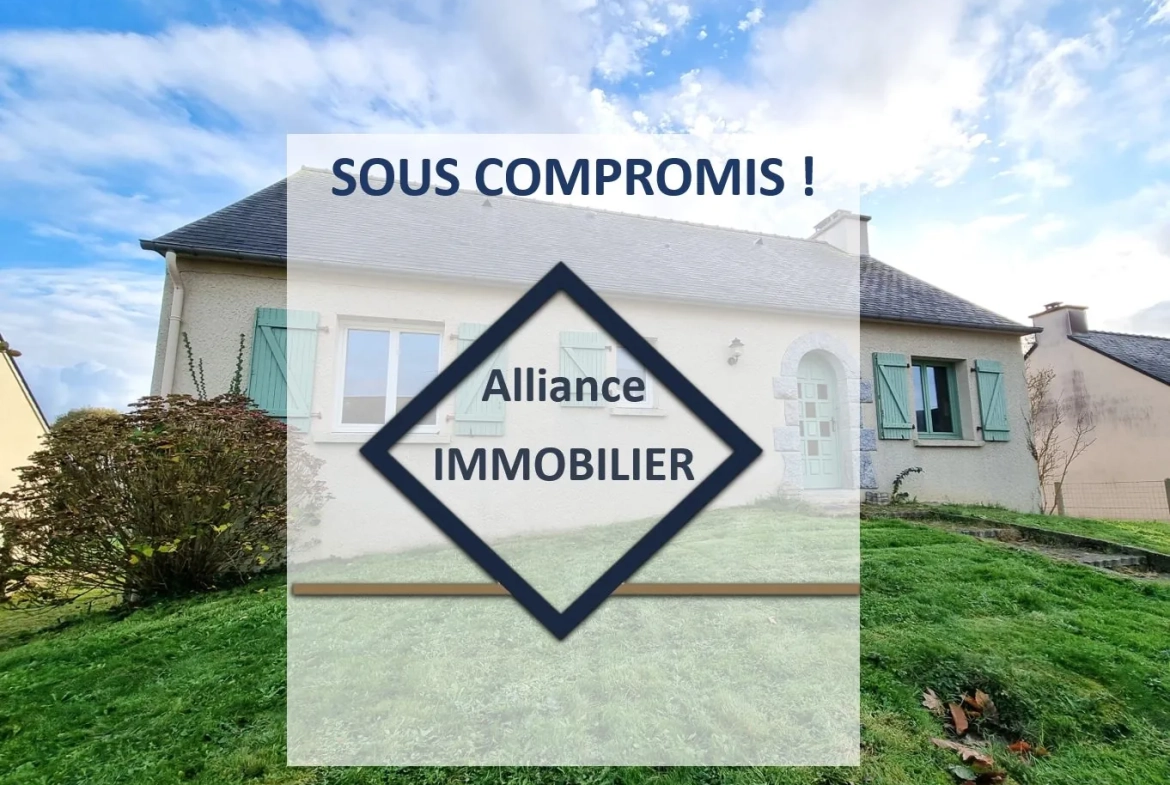 Maison familiale de 106 m² avec terrain ensoleillé à Gaël proche commodités 