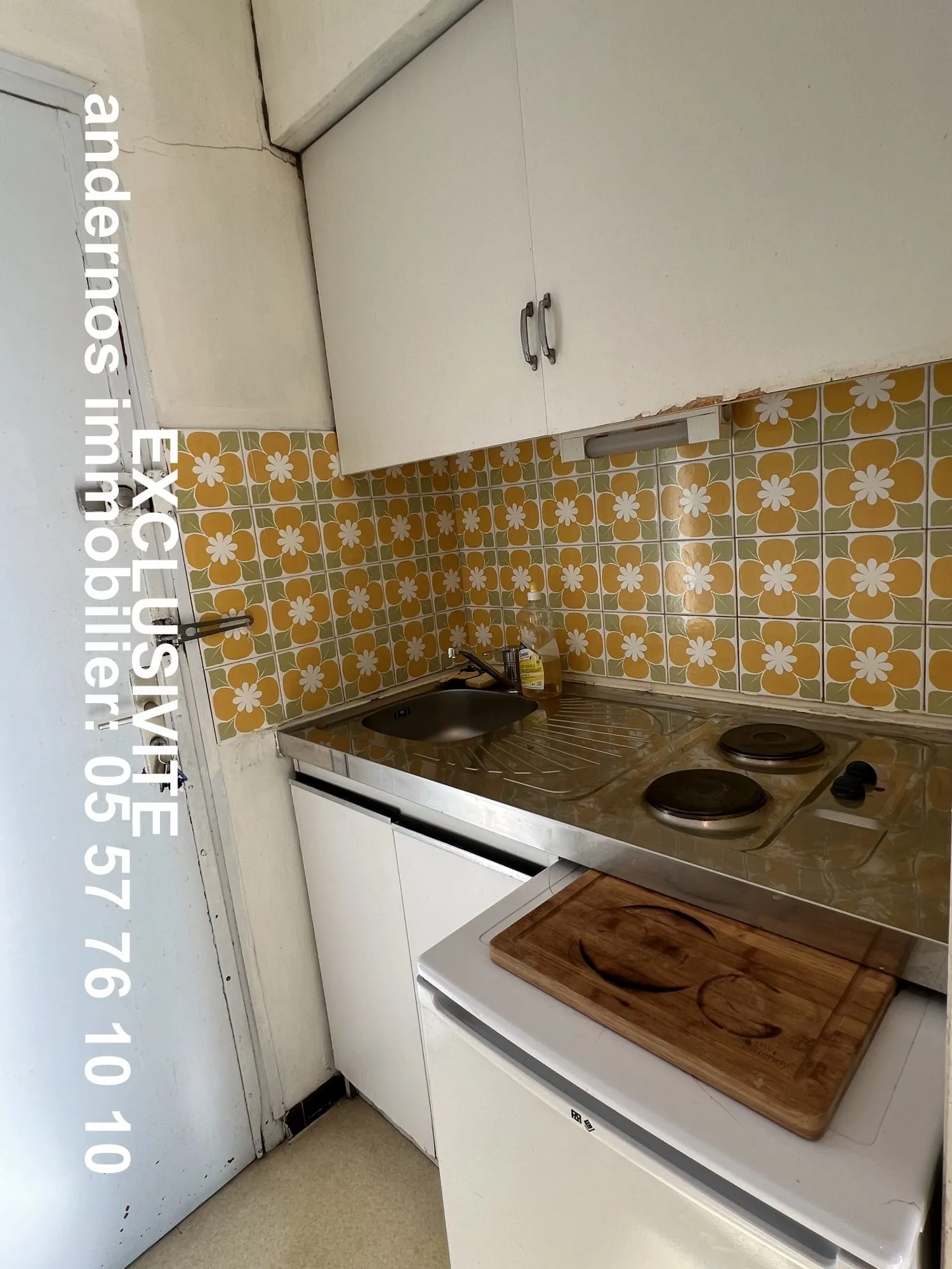 Appartement T2 en centre-ville d'Andernos avec balcon, vue dégagée 