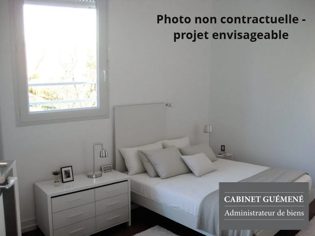 Appartement T2 à Rezé avec locataire en place, balcon et parking, idéal investisseur 