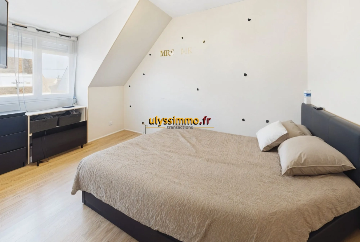 Maison mitoyenne 3 chambres avec jardin et sous-sol à Rosières-en-Santerre 