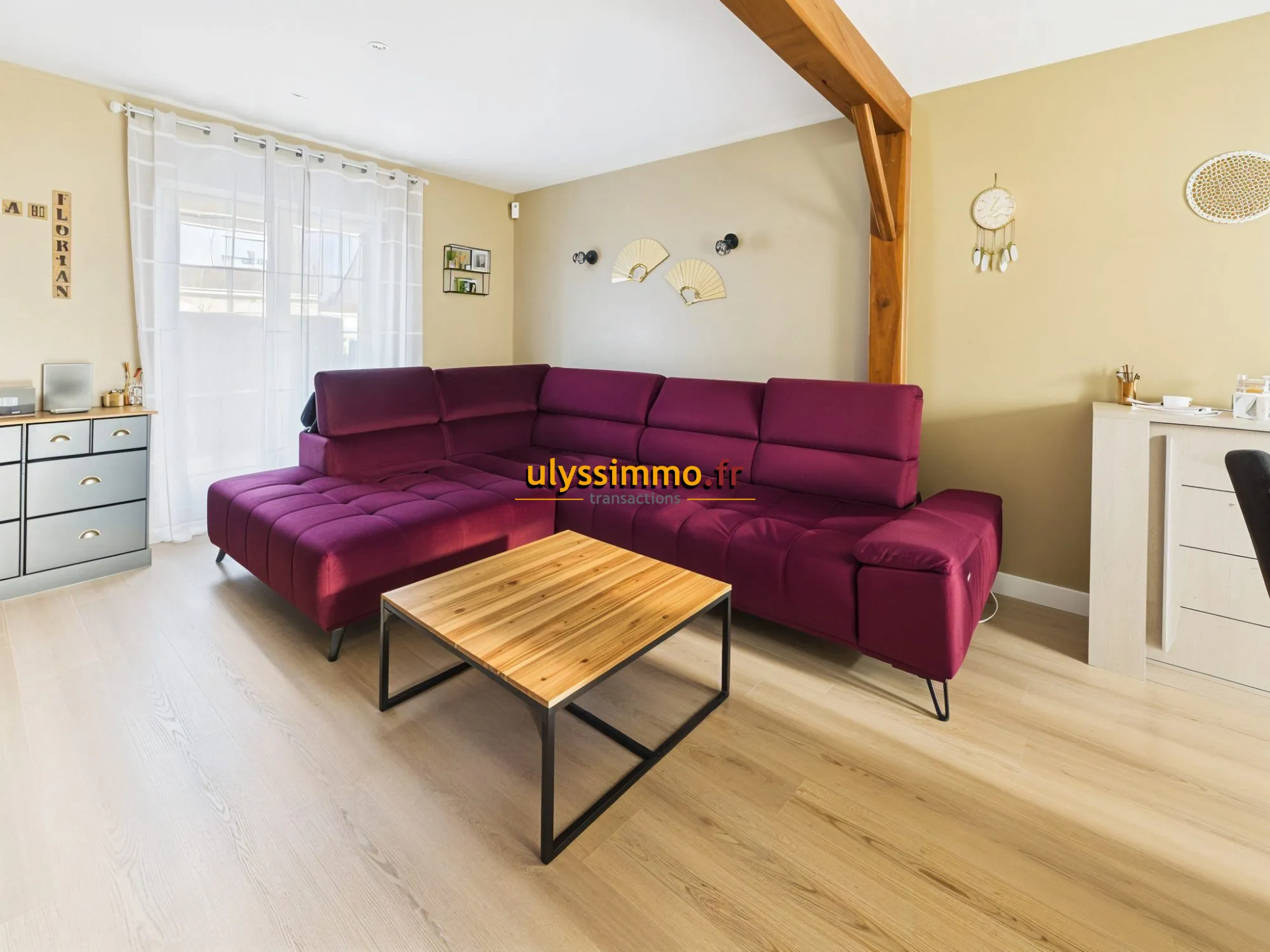 Maison mitoyenne 3 chambres avec jardin et sous-sol à Rosières-en-Santerre 