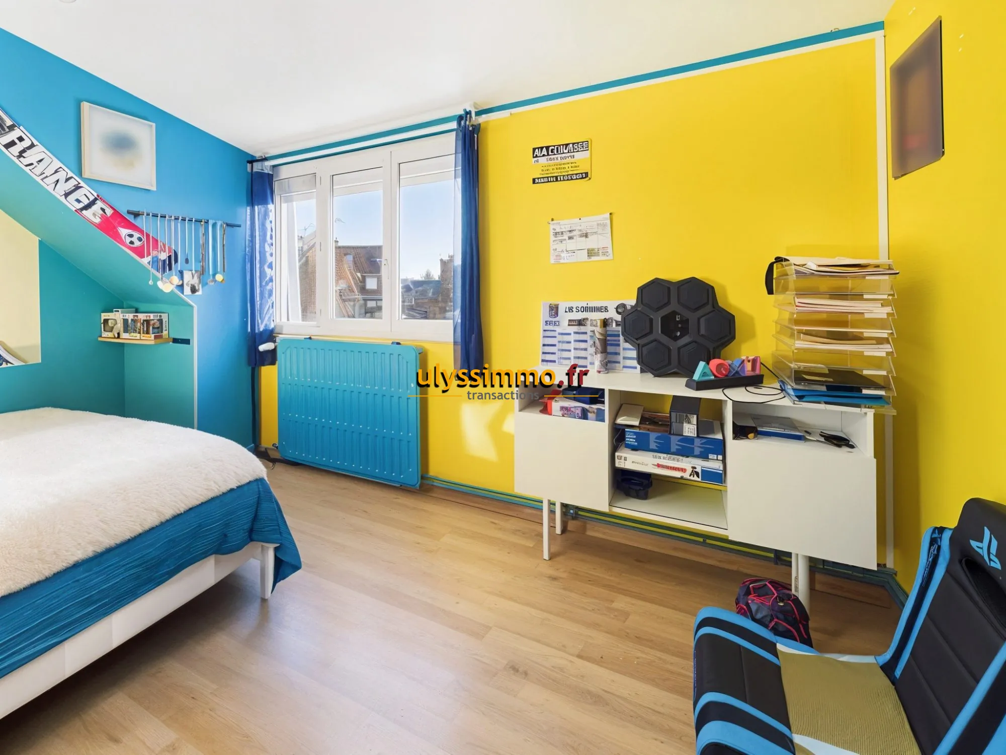 Maison mitoyenne 3 chambres avec jardin et sous-sol à Rosières-en-Santerre 