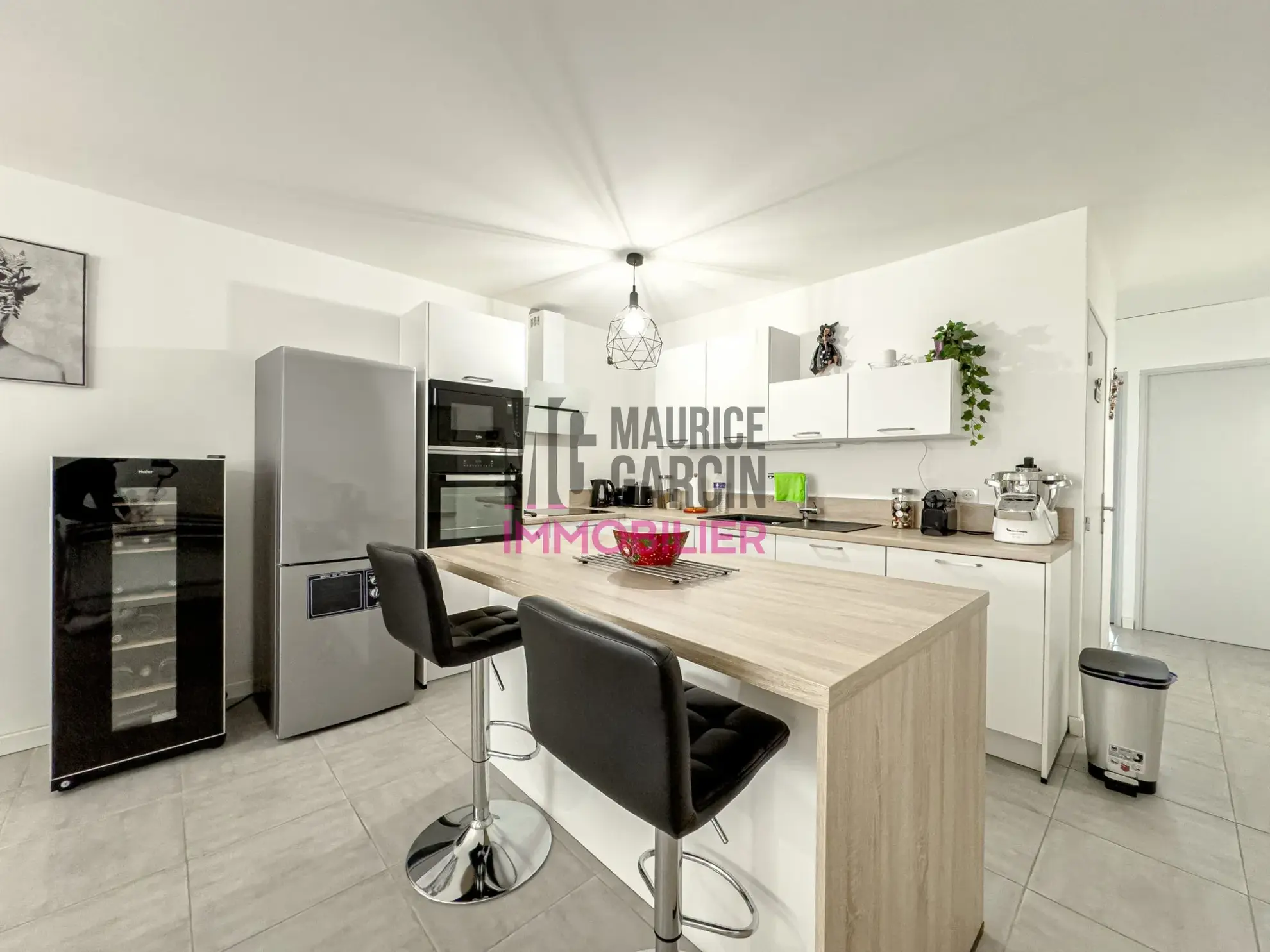 Appartement 3 pièces de 86,58 m² à Cavaillon avec garage, Vue imprenable 