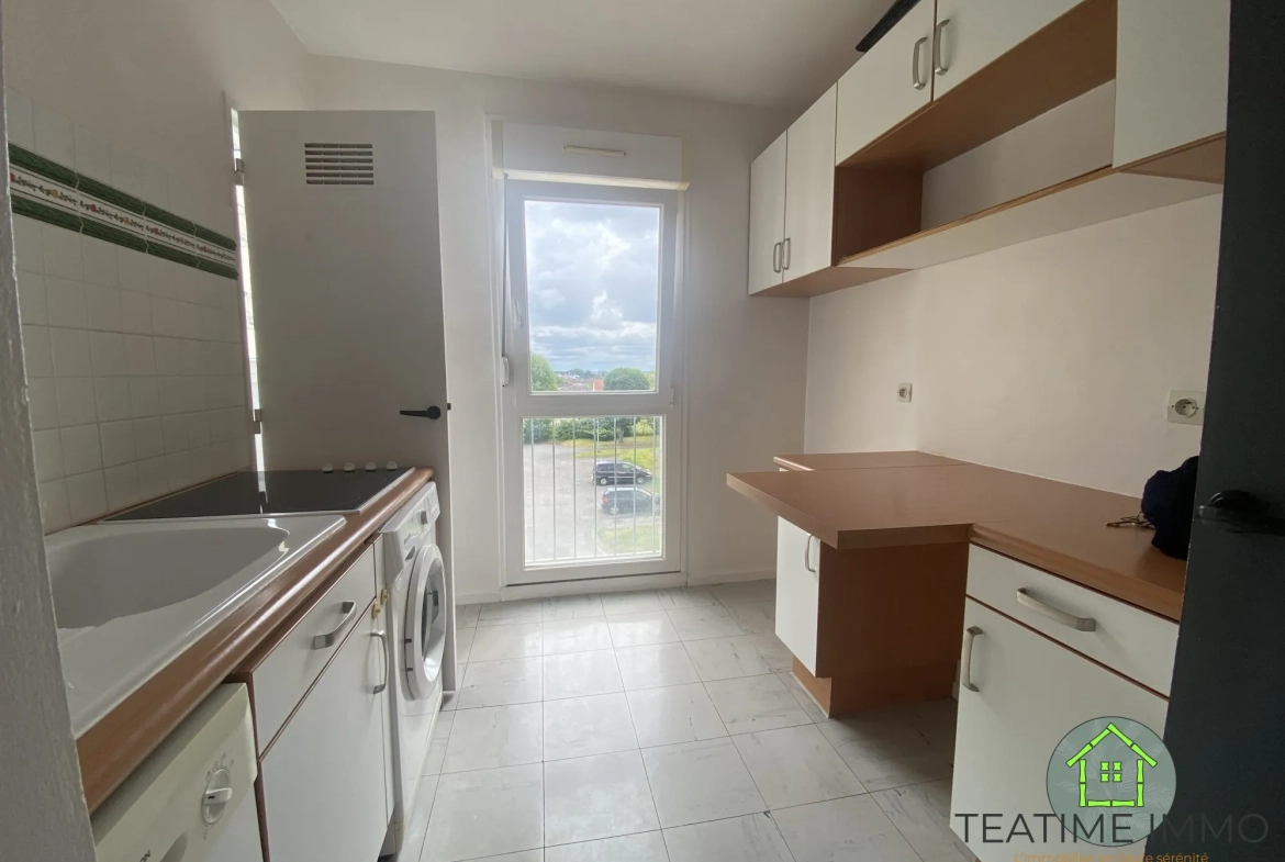 Appartement 3 pièces lumineux avec balcon à Noyon - Idéal famille ou investissement 