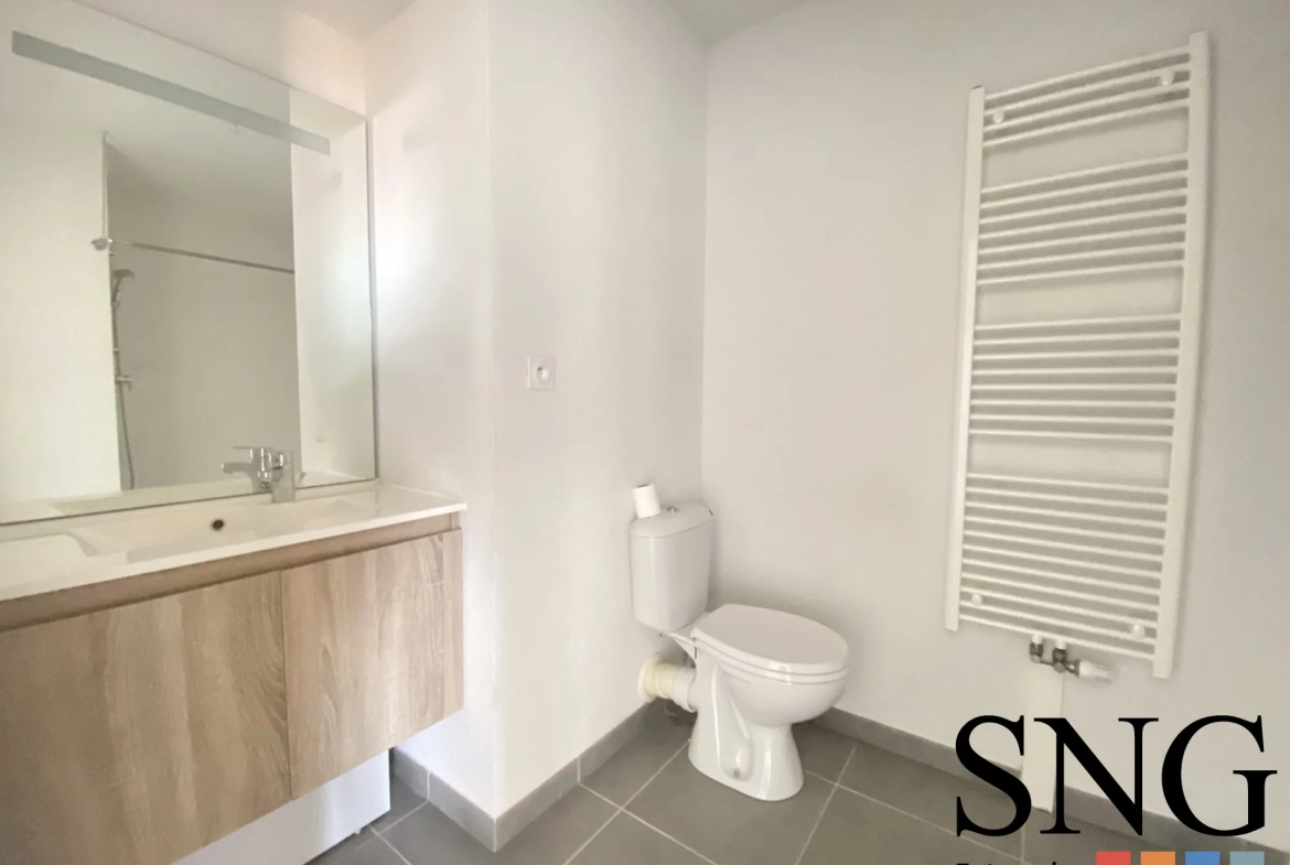 Appartement T3 lumineux avec balcon et parking à Castanet-Tolosan 