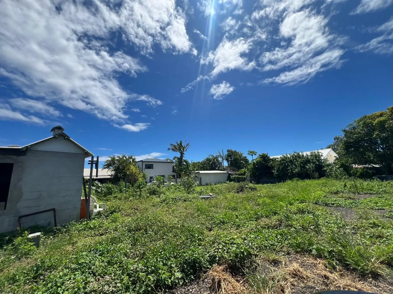 Terrain constructible à vendre à Saint-André dans un secteur calme et résidentiel 