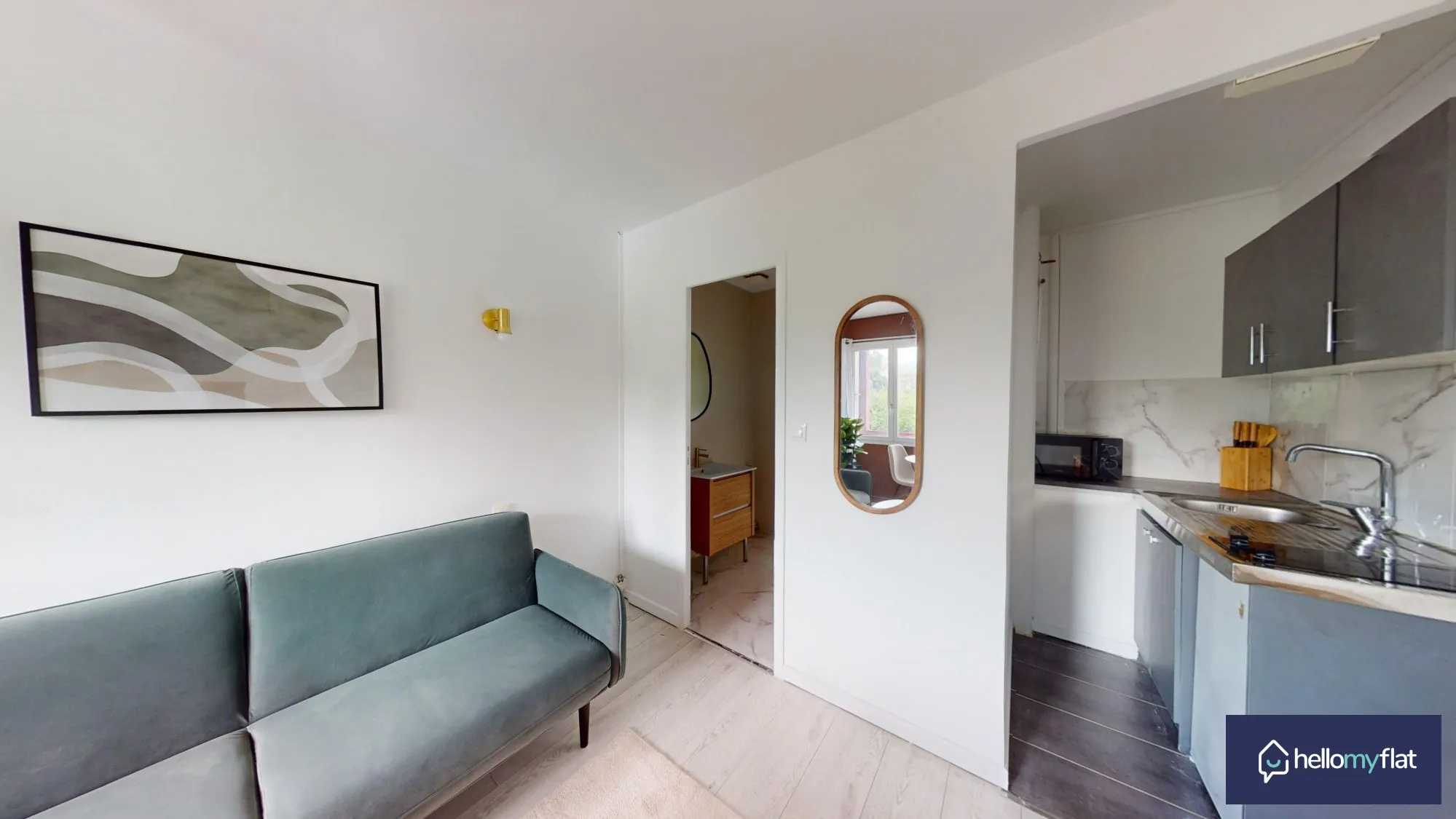 Studio Meublé à Sainte-Savine de 17,5 m² avec Cuisine Équipée et Salle d'Eau 