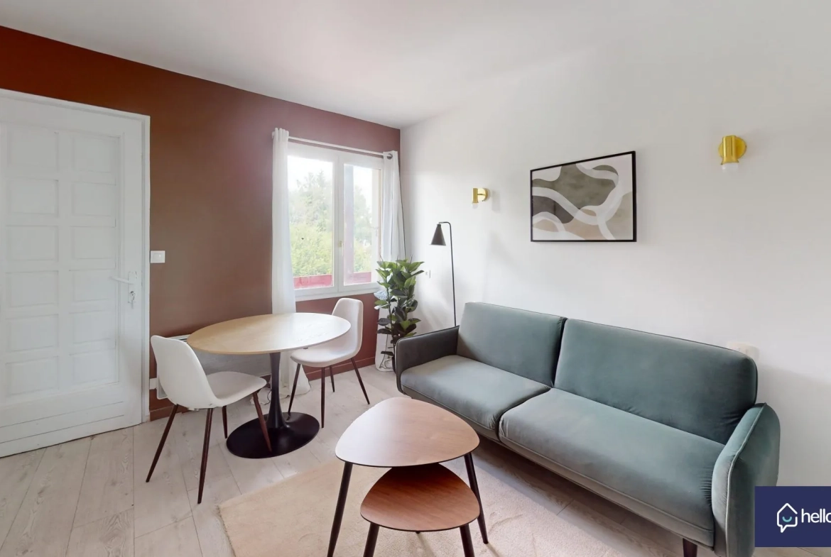 Studio Meublé à Sainte-Savine de 17,5 m² avec Cuisine Équipée et Salle d'Eau 