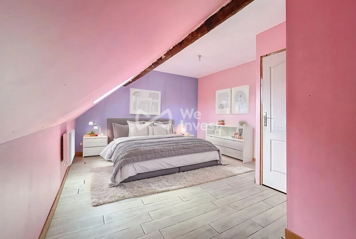Maison à rafraîchir de 113 m² avec jardin à Monceau-Saint-Waast 