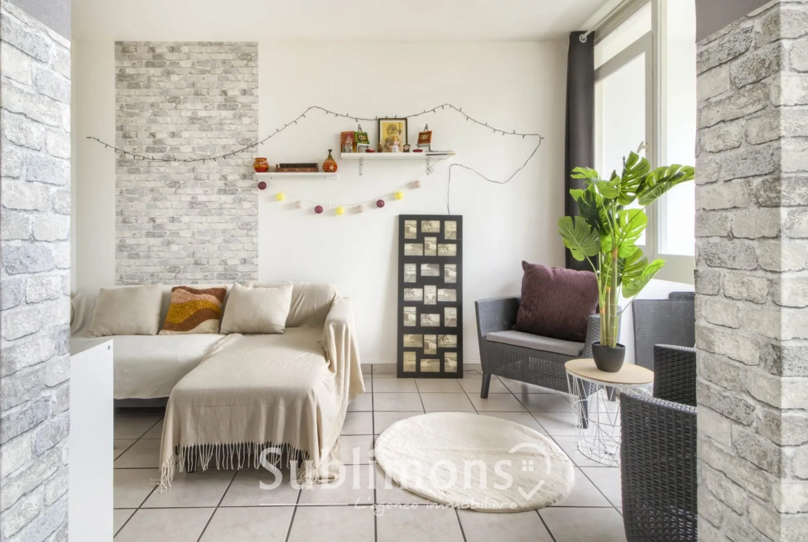 Appartement T4 lumineux à vendre à Saint-Herblain avec parking et cave 