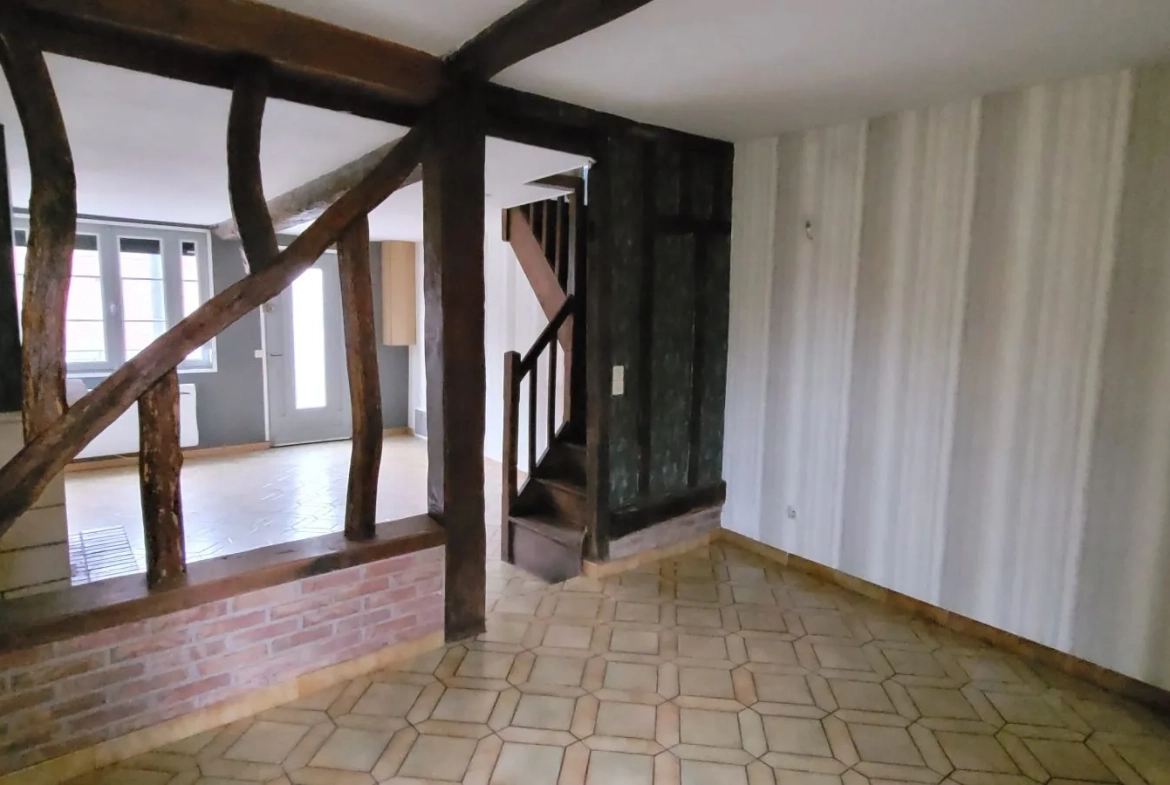 Belle maison de ville de 82 m² à Abbeville avec 3 chambres et jardin 