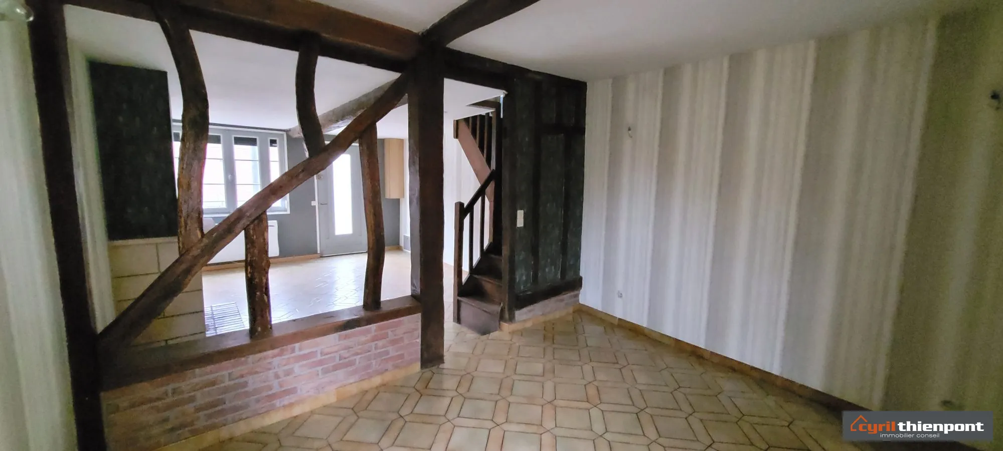 Belle maison de ville de 82 m² à Abbeville avec 3 chambres et jardin 