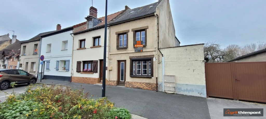 Belle maison de ville de 82 m² à Abbeville avec 3 chambres et jardin