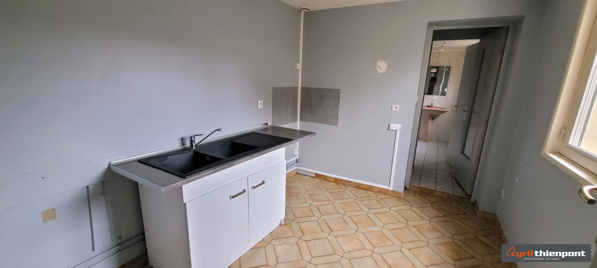 Belle maison de ville de 82 m² à Abbeville avec 3 chambres et jardin 