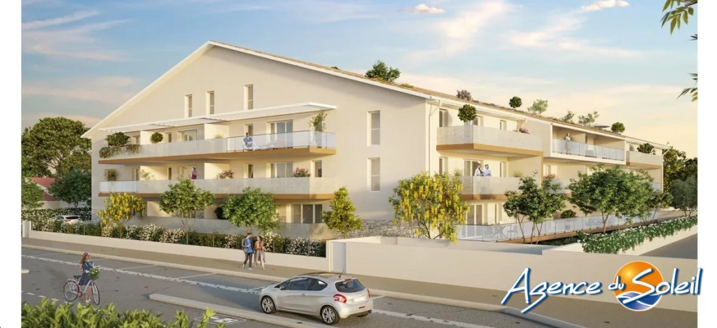 Appartement T2 neuf avec balcon à Valras-Plage - Livraison 2027