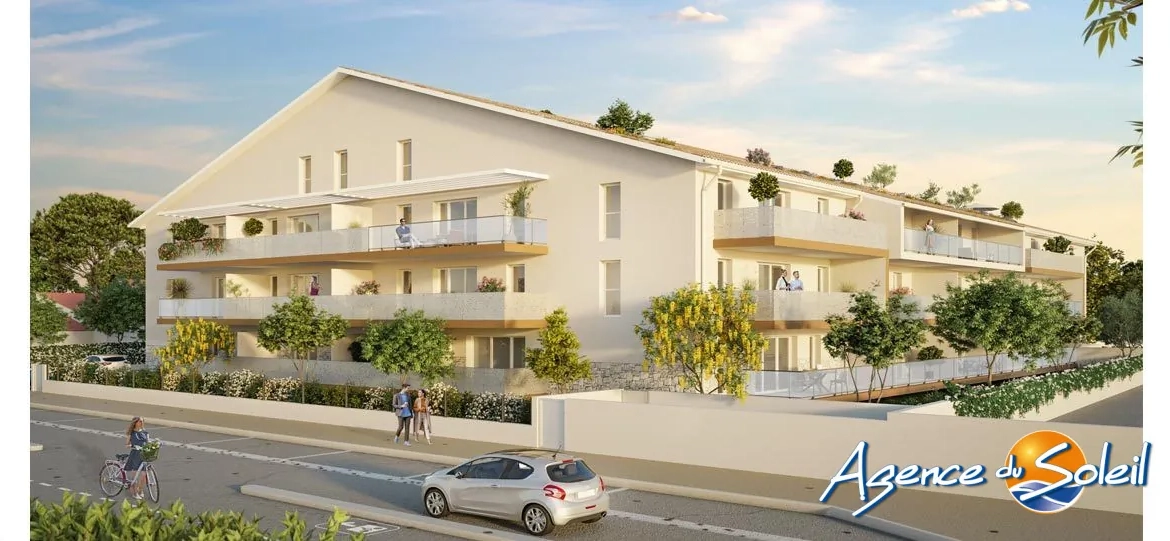 Appartement T2 neuf avec balcon à Valras-Plage - Livraison 2027 