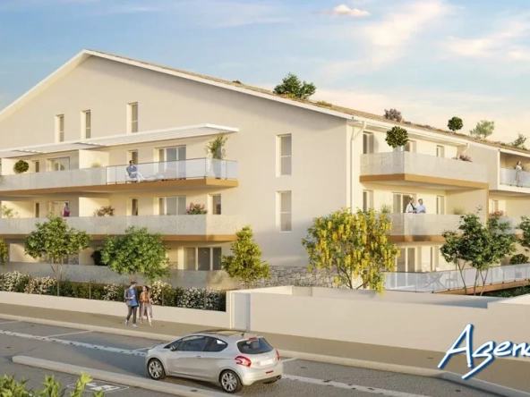 Appartement T2 neuf avec balcon à Valras-Plage - Livraison 2027