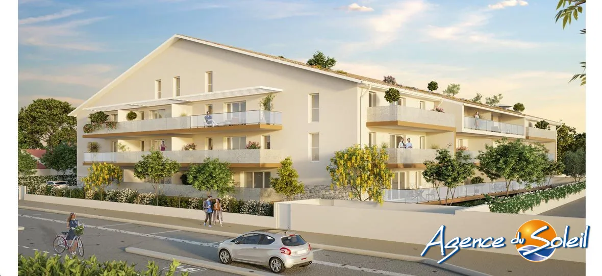 Appartement T2 neuf avec balcon à Valras-Plage - Livraison 2027 