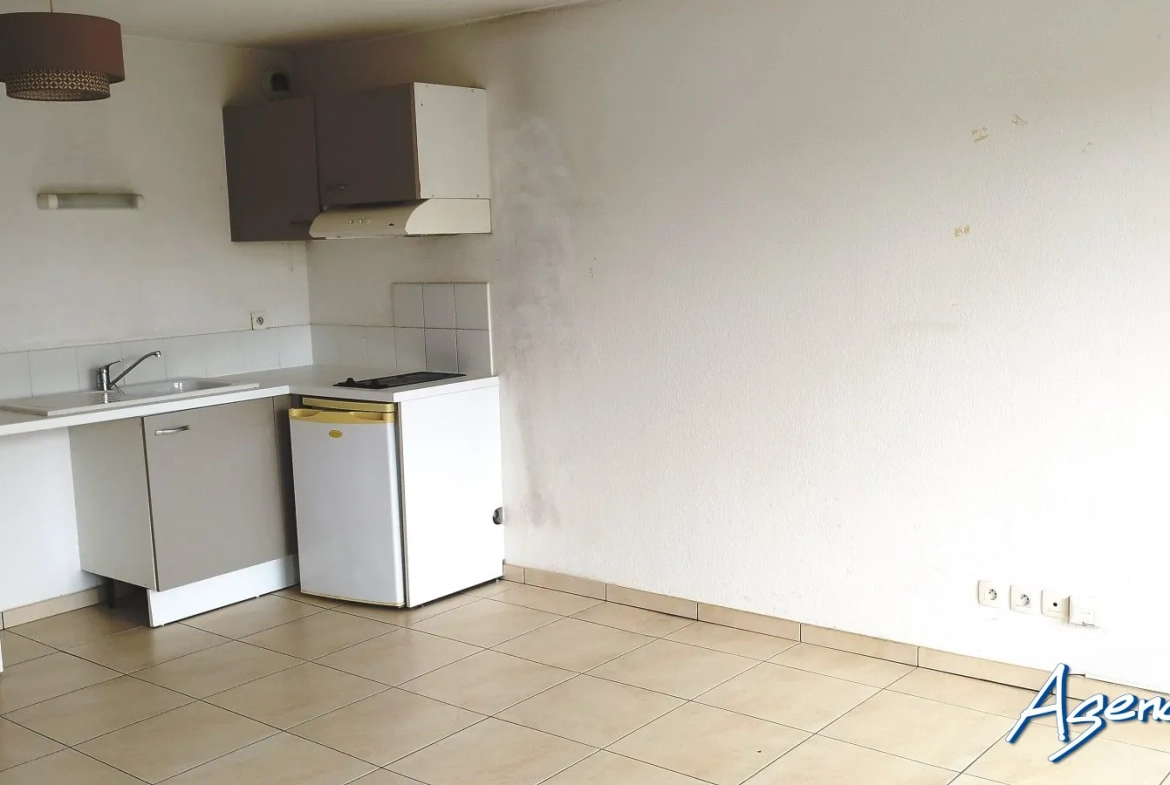 Appartement T2 lumineux avec balcon et parking privé à Cabestany 